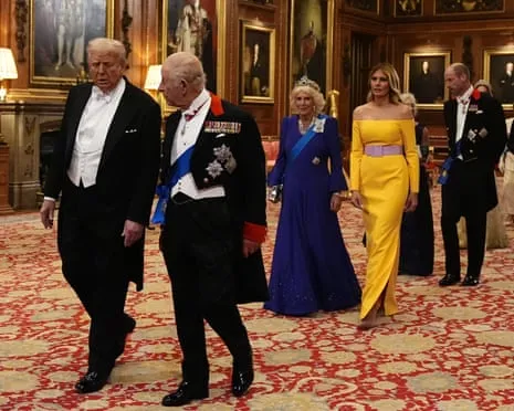 The Royal Family Roll Out Grand Welcome During Protests; Jimmy Kimmel Taken Off Air Due To Kirk Comments